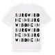 Burgwindheim ordlek t-shirt