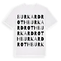 Burkardroth ordlek t-shirt