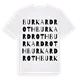 Burkardroth ordlek t-shirt