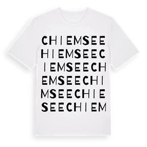 Chiemsee ordlek t-shirt – ekologisk bomull t-shirt från Pinshirt