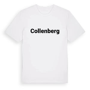 Collenberg fetstil t-shirt – ekologisk bomull t-shirt från Pinshirt
