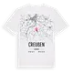Creußen karta t-shirt
