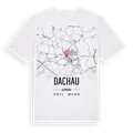Dachau karta t-shirt
