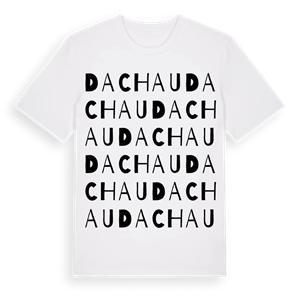 Dachau ordlek t-shirt – ekologisk bomull t-shirt från Pinshirt