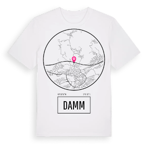 Damm t-shirt – ekologisk bomull t-shirt från Pinshirt