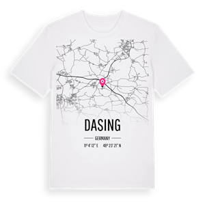Dasing karta t-shirt – ekologisk bomull t-shirt från Pinshirt