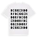 Deggendorf ordlek t-shirt