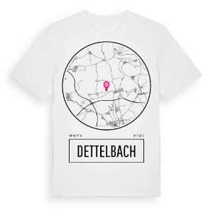 Dettelbach t-shirt – ekologisk bomull t-shirt från Pinshirt