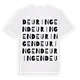 Deuringen ordlek t-shirt