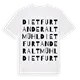 Dietfurt an der Altmühl ordlek t-shirt