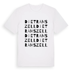 Dietramszell ordlek t-shirt – ekologisk bomull t-shirt från Pinshirt