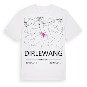 Dirlewang karta t-shirt – ekologisk bomull t-shirt från Pinshirt