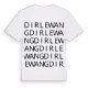 Dirlewang ordlek t-shirt