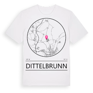 Dittelbrunn t-shirt – ekologisk bomull t-shirt från Pinshirt