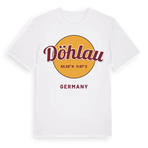 Döhlau cirkel t-shirt – ekologisk bomull t-shirt från Pinshirt