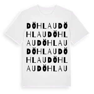 Döhlau ordlek t-shirt – ekologisk bomull t-shirt från Pinshirt