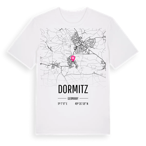 Dormitz karta t-shirt – ekologisk bomull t-shirt från Pinshirt