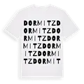 Dormitz ordlek t-shirt