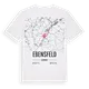 Ebensfeld karta t-shirt
