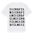 Ebensfeld ordlek t-shirt
