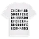 Ebermannsdorf ordlek t-shirt