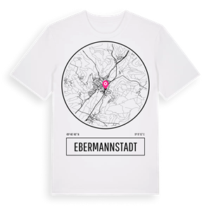 Ebermannstadt t-shirt – ekologisk bomull t-shirt från Pinshirt
