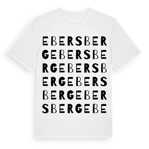 Ebersberg ordlek t-shirt – ekologisk bomull t-shirt från Pinshirt