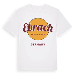Ebrach cirkel t-shirt – ekologisk bomull t-shirt från Pinshirt