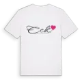 Eck hjärta t-shirt