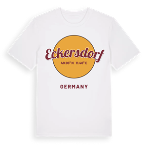 Eckersdorf cirkel t-shirt – ekologisk bomull t-shirt från Pinshirt