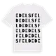 Edelsfeld ordlek t-shirt