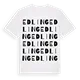 Edling ordlek t-shirt