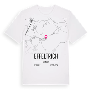 Effeltrich karta t-shirt – ekologisk bomull t-shirt från Pinshirt