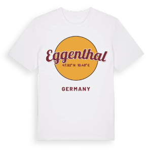 Eggenthal cirkel t-shirt – ekologisk bomull t-shirt från Pinshirt