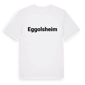 Eggolsheim fetstil t-shirt – ekologisk bomull t-shirt från Pinshirt