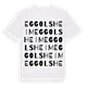 Eggolsheim ordlek t-shirt