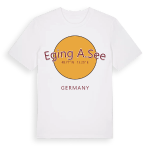 Eging a.See cirkel t-shirt – ekologisk bomull t-shirt från Pinshirt