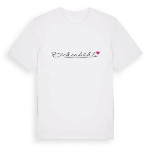 Eichenbühl hjärta t-shirt – ekologisk bomull t-shirt från Pinshirt
