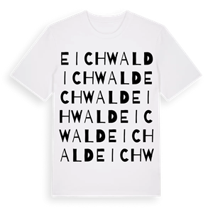 Eichwald ordlek t-shirt – ekologisk bomull t-shirt från Pinshirt