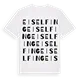 Eiselfing ordlek t-shirt
