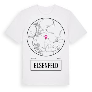 Elsenfeld t-shirt – ekologisk bomull t-shirt från Pinshirt