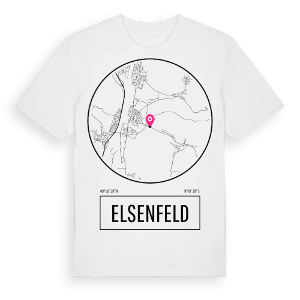 Elsenfeld t-shirt – ekologisk bomull t-shirt från Pinshirt