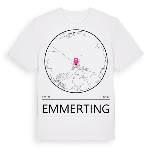 Emmerting t-shirt – ekologisk bomull t-shirt från Pinshirt