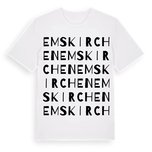 Emskirchen ordlek t-shirt – ekologisk bomull t-shirt från Pinshirt