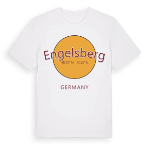 Engelsberg cirkel t-shirt – ekologisk bomull t-shirt från Pinshirt