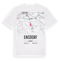 Ensdorf karta t-shirt