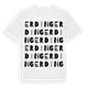 Erding ordlek t-shirt