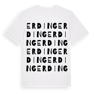 Erding ordlek t-shirt – ekologisk bomull t-shirt från Pinshirt