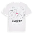 Ergersheim karta t-shirt