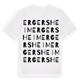 Ergersheim ordlek t-shirt